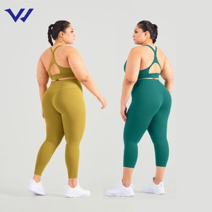Ensembles de yoga sexy grande taille ajourés 2023 – Tenues de sport de haute qualité pour femme – Leggings de course - Product Image 1