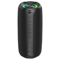 Altavoz inalámbrico Zealot MP2 de 20W, iluminación LED RGB, batería de 3600mAh, compatible con tarjeta de memoria TF para uso en fiestas y exteriores