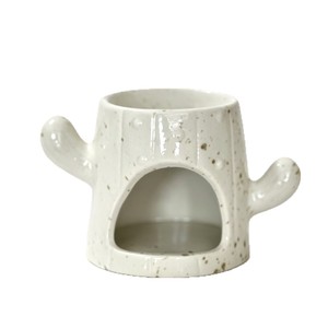 Quemador de Aromaterapia de Porcelana con Forma de Cactus, Calentador de Aceites Esenciales, Fundidor de Cera, Quemador de Incienso con Forma de Planta, Estilo Minimalista - Product Image 5