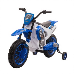 Trottinette Électrique Moderne Légère 12V pour Enfants, Moto Tout-Terrain à Batterie, Propulsion Arrière, 45 <span class=keywords><strong>Min</strong></span> d'Autonomie, Roues d'Apprentissage 3-5 ans - Product Image 5