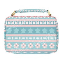 Housse de Bible grande capacité pour femmes, sac d'église personnalisé, housses de Bible par sublimation