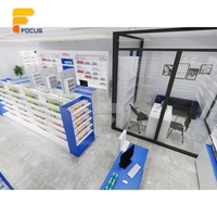 Solution Complète pour Projet de Magasin de Détail : Présentoirs Éco-Responsables et Conception de Petite Pharmacie