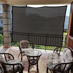 ที่บังแดดสีเบจ x ม. เต็นท์กันแดดสำหรับแคมป์ปิ้งกลางแจ้งกันแดดกันแดดแบบพกพาสำหรับโรงงานรถยนต์ - Product Image 5