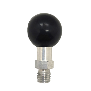 Rétroviseur pour <span class=keywords><strong>moto</strong></span>, adaptateur de tête de boule à vis m10 pour scooter, support de téléphone portable fileté, support de boule mâle pour bélier - Product Image 1
