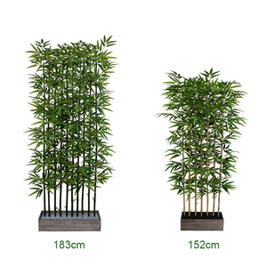 <span class=keywords><strong>Haie</strong></span> Artificielle Décorative en Plastique de 1,80 m – Grande Clôture en <span class=keywords><strong>Bambou</strong></span> Durable et de Haute Qualité pour Aménagement Paysager de Jardin - Product Image 6