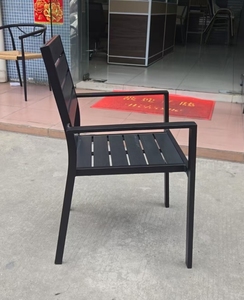 Xy tốt nhất nhôm gỗ Bảng thiết lập ngoài trời không thấm nước bền bàn và ghế sân ăn giản dị Bàn và ghế - Product Image 5