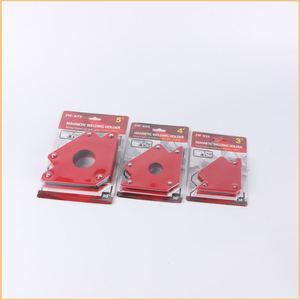 Tout nouveau 75Lbs <span class=keywords><strong>soudure</strong></span> localisateur <span class=keywords><strong>aimant</strong></span> Triangle magnétique carré soudage avec certificat Ce support de soudage magnétique - Product Image 1