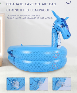 Dragon's nuovo all'aperto per bambini piscina gonfiabile per bambini di plastica giocattolo vasche per divertenti giochi in piscina - Product Image 3