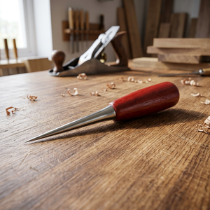 Aiguille à coudre DK-908 pour tailleurs |   Aiguille à coudre avec manche en bois et pointe métallique pour la couture et le travail artisanal - Product Image 2