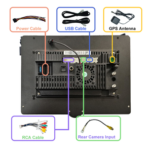 Phổ Full HD kim cương <span class=keywords><strong>2K</strong></span> 13 inch đôi DIN đơn vị đầu Qualcomm xe Stereo đài phát thanh xe DVD Player GPS Wifi Carplay Android tự động - Product Image 6