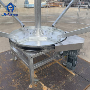 Équipement d'exercice pour chevaux JH 4 Machine d'entraînement pour chevaux Marcheur avec poussoirs chargés électriquement - Product Image 3