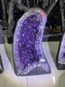 Ametista Crystal Geode Cluster Big Size Cura Cristais para Decoração Home com Tema Reiki - Product Image 2