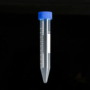 15 मिलीलीटर 50 मिलीलीटर पॉलीप्रोपाइलीन ने फ्लैट-टॉप स्क्रू ढक्कन के साथ स्पष्ट प्लास्टिक सेंट्रीफ्यूज ट्यूब को स्नातक किया - Product Image 1