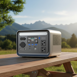 Estación de Energía Portátil de 140W con Carga Rápida, 350W de Salidas de CA, Batería Lifepo4, Generador Solar con Onda Sinusoidal Pura para Exteriores - Product Image 2