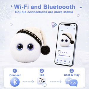 Peluche IA interactive : Chat vocal, yeux émotionnels, sensible au toucher, personnage personnalisable via APP, animal en peluche intelligent - Product Image 1