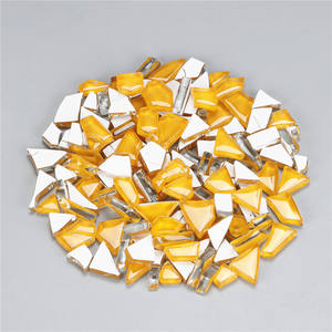 <span class=keywords><strong>Mosaico</strong></span> Irregular <span class=keywords><strong>de</strong></span> vidrio roto para decoración, piezas <span class=keywords><strong>de</strong></span> <span class=keywords><strong>mosaico</strong></span> para arte <span class=keywords><strong>de</strong></span> vidrio - Product Image 5