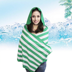 Toalla de Playa Instantánea de Microfibra Ligera con Protección Solar UPF50+ en Oferta - Product Image 1