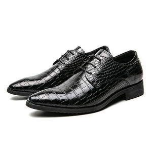 Nuevo Calzado de Oficina de Lujo para Otoño, Diseño de Boda, Zapatos Formales para Hombre, con Cordones, Ligeros y Antideslizantes - Product Image 1