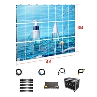 Écran LED intérieur/extérieur P1.56, mur vidéo LED, affichage LED P1.56, écran LED P1.5, panneau d'affichage LED pour scène