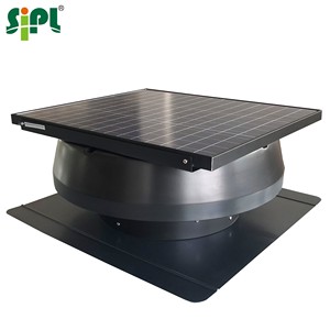 Sinh Thái Vent Công Cụ Trần Quạt Thông Gió Gác Mái Không Khí Thông Gió DC Làm Mát Người Hâm Mộ 60W Năng Lượng Mặt Trời Powered Nhiệt Khai Thác Mái Turbo Hệ Thống Quạt - Product Image 5