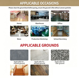 Revêtement de sol en vinyle PVC commercial YC, best-seller, pour hôtels et appartements modernes, installation facile, adhésif, antidérapant, <span class=keywords><strong>parquet</strong></span> - Product Image 2