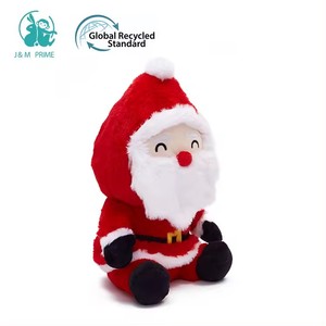 Juguete de Peluche Personalizado de Navidad, Muñeco de Peluche de Papá Noel y Muñeco de Nieve - Product Image 3