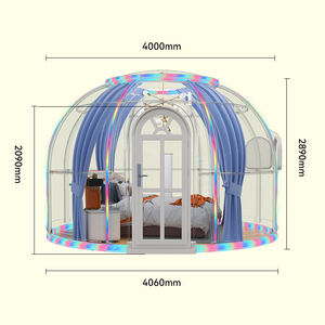 Carpa Domo Geodésica para Glamping, Fiestas y Uso en Exteriores, Impermeable, Resistente al Fuego y al Viento (100 mph), Domo Transparente para <span class=keywords><strong>Alquiler</strong></span> - Product Image 1