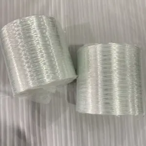 शीर्ष गुणवत्ता 300tex 400tex 600tex 1200Tex 4800Tex 2400Tex शीसे रेशा प्रत्यक्ष Roving