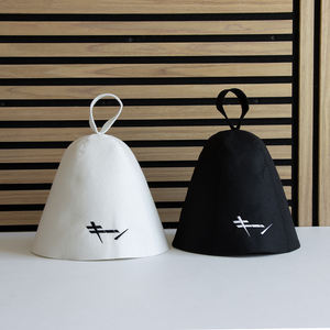 साणा हैट कढ़ाई सेल ग्रे बालों और सिर पुरुषों की महिला सौना टोपी की रक्षा करती है। - Product Image 5