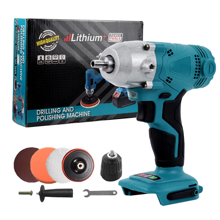 20V Lithium Battery Rechargeable Portable Cordless Car Polisher