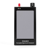 SSA463 High Accuracy Spectrum Analyzer 35M-6.3GHz Handheld Portable RF Wireless Signal Testing Instrument with Protection