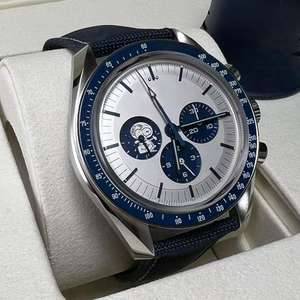 Reloj de Hombre de Moda con Esfera Azul, Cristal de Zafiro, Correa de Silicona, Movimiento Mecánico Automático 116622 42mm, Reloj de Lujo para Hombre - Product Image 3