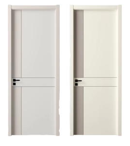 Kunden spezifische Massivholz-Innentüren Moderne schwingende wasserdichte Schall dämmung wohnungen Häuser Limited Stock Badezimmer - Product Image 5