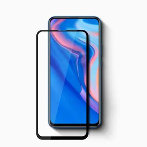 Siêu Mỏng Premium 2.5d Cong Bảo Vệ Màn Hình Kính Cường Lực Cho Huawei Y9 Prime 2019