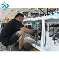 Machine de fabrication de sacs à fond plat entièrement automatique à grande vitesse pour ligne de production continue de sacs poubelles
