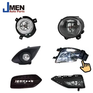 Jmen lâmpada led para farol de carro, para nissan patrol y60 y61 y62 suv, farol de milha, tampa do moldura, captador