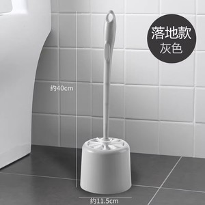 Popular Style Household Toilet Cleaning Brush Set Long Handle with Plastic Soft Bristles No Dead Angle Toilet Brush - Product Image 6