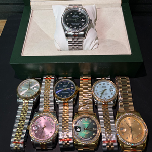 La lunette de Moissanite mécanique pour hommes la plus populaire passe le test de diamant verre de cristal de saphir 8215 montre mécanique automatique - Product Image 4