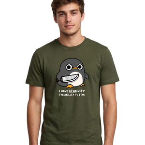 T-shirt à manches courtes en coton imprimé de dessins animés pour hommes, confortable, à la mode, coupe régulière, col rond, tricoté, saison estivale - Product Image 5