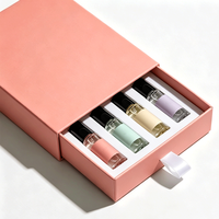Herstellung von OEM-kundenspezifischen, recycelbaren, handgefertigten Geschenkverpackungen aus Kunstpapier, luxuriöse Schubladenboxen für Kosmetik und Parfüm.