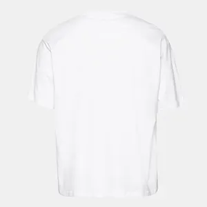 T-shirt da uomo in cotone 100% personalizzato magliette bianche di alta qualità dei pesi massimi oversize a tracolla streetwear T-shirt da uomo