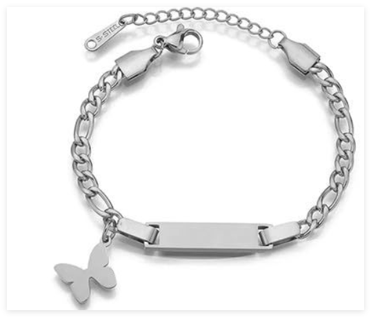 Silver butterfly