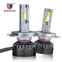 Phares de voiture LED super lumineux S3 18000lm, puce 6 cœurs, alliage d'aluminium, H4 H7 H11 9005, montage universel, faisceau haut/bas, auto Canbus