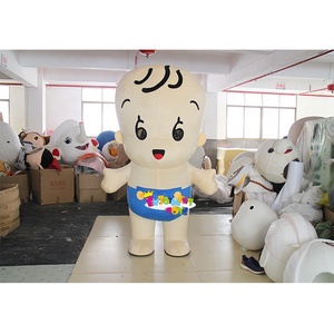 Costume de mascotte gonflable, personnalisé, mignon, dessin animé, amusant, pour garçon, fête, adulte, à vendre - Product Image 1