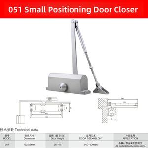 Ferme-<span class=keywords><strong>porte</strong></span> hydraulique commercial à 180 degrés, <span class=keywords><strong>fermeture</strong></span> automatique, montage <span class=keywords><strong>en</strong></span> surface, ferme-<span class=keywords><strong>porte</strong></span> automatique robuste <span class=keywords><strong>en</strong></span> aluminium - Product Image 6