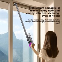 Aspirateur sans fil domestique double usage, aspirateur à main et serpillière, grande puissance d'aspiration, nettoyage en une seule étape, ultra-silencieux