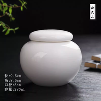 Urne pour animaux de compagnie urne en céramique blanche unie urne funéraire terre urne funéraire chat et chien urne élégante urne défunte