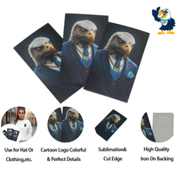 Fournisseur de patchs d'impression par transfert de chaleur Logo de marque personnalisé Fer sur insigne Parches par sublimation pour vêtements Chapeaux