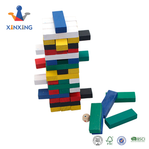 Mini Giochi di Costruzione in Legno Colorato per Bambini, Set di Blocchi per Torre in Legno - Product Image 6