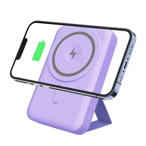 Nhà Máy Bán Hàng Trực Tiếp Sạc Không Dây Kho Báu Nhỏ 10000MAh Sạc Không Dây Và Pd 20W Từ Ngân Hàng